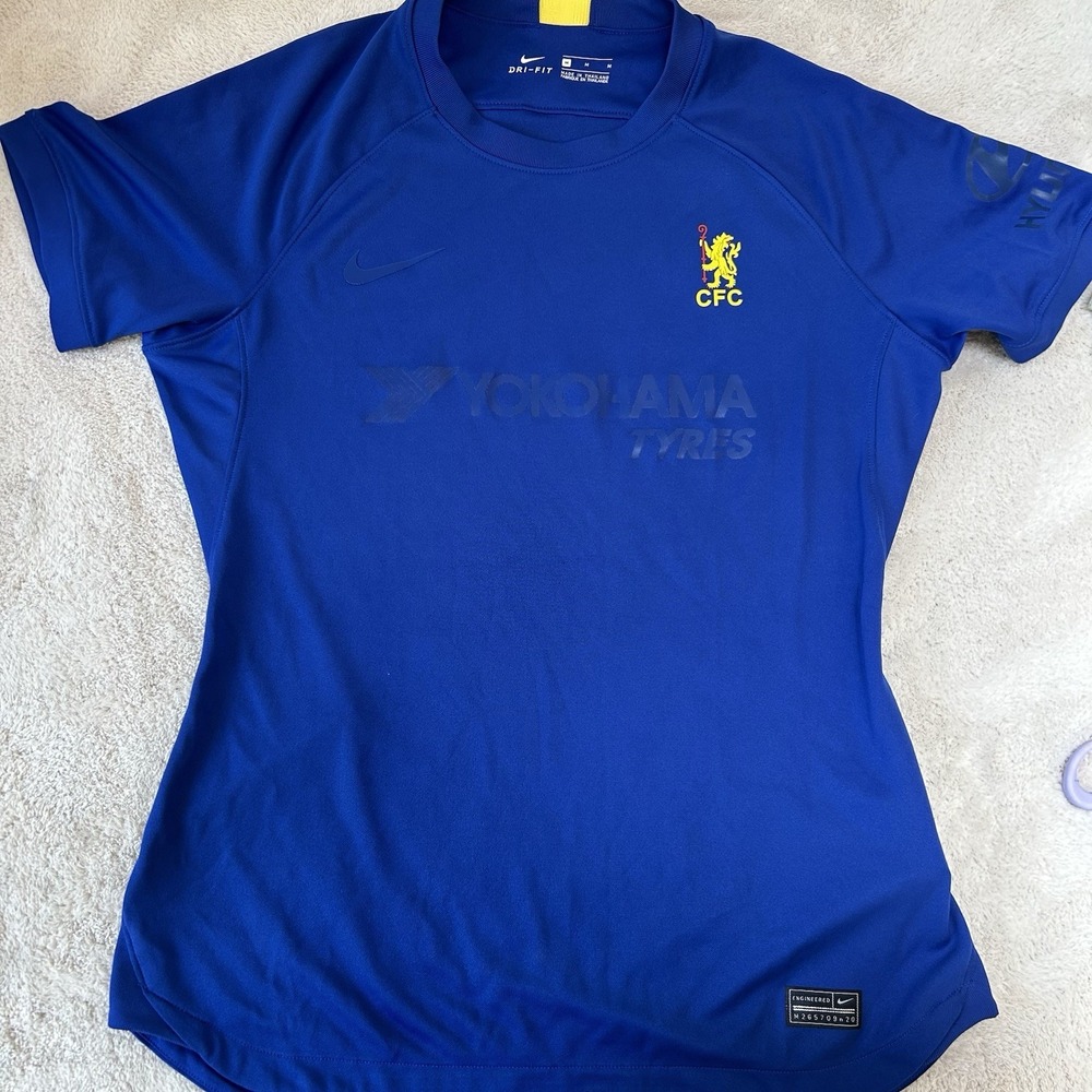 Chelsea Football Shirt 2019 Med Anniversary Nike Soccer Jersey 2020 50th FA Cup